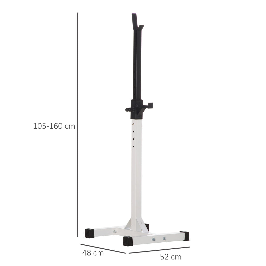 brings universal steel barbell, adjustable height on 12 levels, maximum load 150kg - Borgè