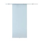 Sliding Door Smudged Glass Effect with Aluminum Track , 90x205cm | - Borgè