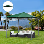Replacement Roof for 3x3m Garden Gazebo in Polyester, Green - Borge' Group Limited