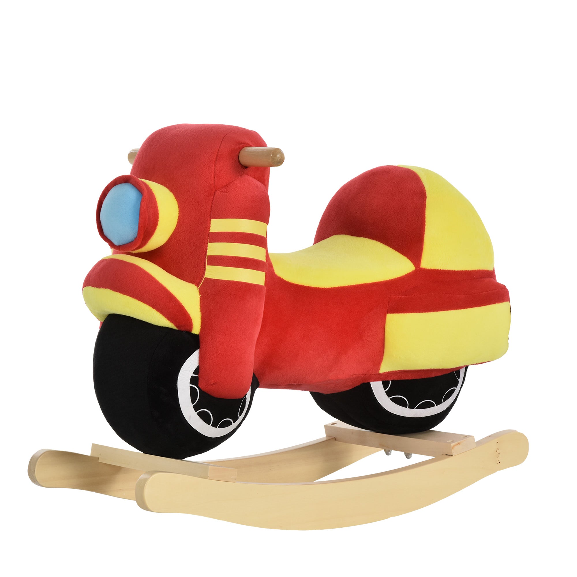 Rocking Red Motorcycle with Sounds | 18-36 Months - Borge' Group Limited
