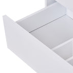 White Bathroom Sink Vanity | 67x36x52cm - Borgè