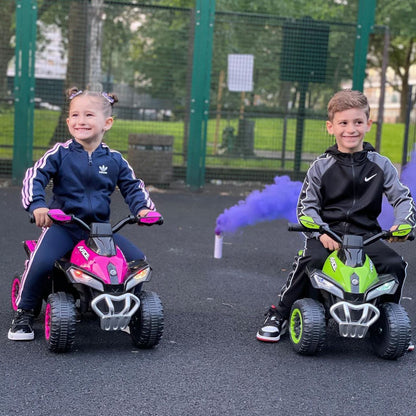 Quad for children riding hard with lights and sounds, 18-36 months - Borgè