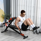 adjustable multifunctional bench for training abdomen legs and black and red buttocks - Borge' Group Limited