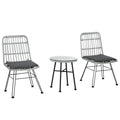 LAGOON | 3Pcs Garden Table and Chairs Set - Borge' Group Limited