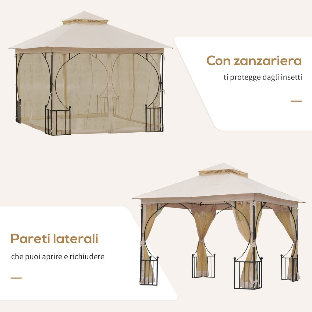 LORY | 3x3 Garden Gazebo - Borge' Group Limited