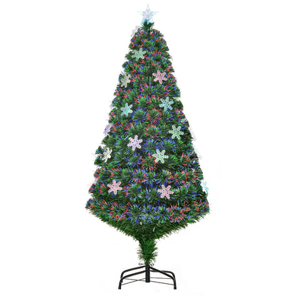 Christmas tree 20 Snow crystal LED lights 150cm - Borgè