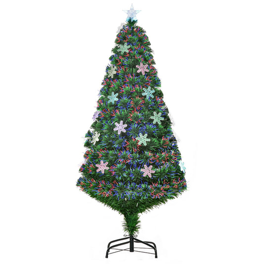 Christmas tree 20 Snow crystal LED lights 150cm - Borgè