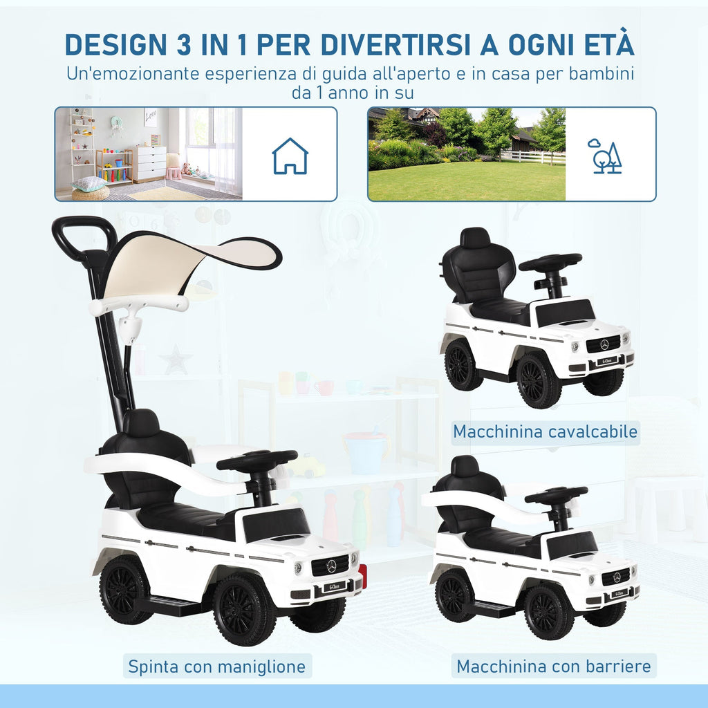 MERCEDES | Push Car for children 12-36 months - Borgè