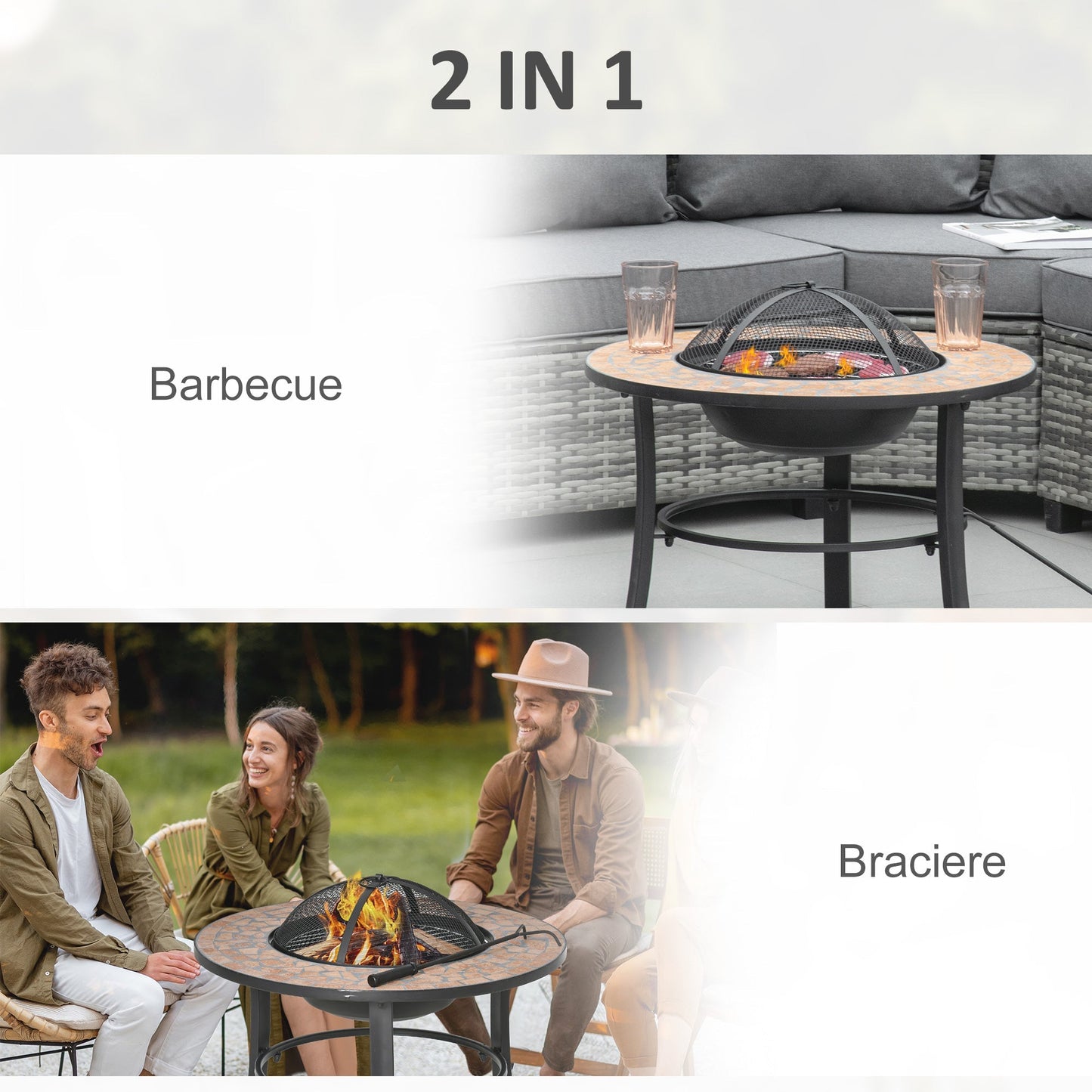 MODERA | Stylish Firepit / Brazier - Borgè