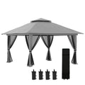 LUANDA | Pop up 4x4 Garden Gazebo - Borge' Group Limited