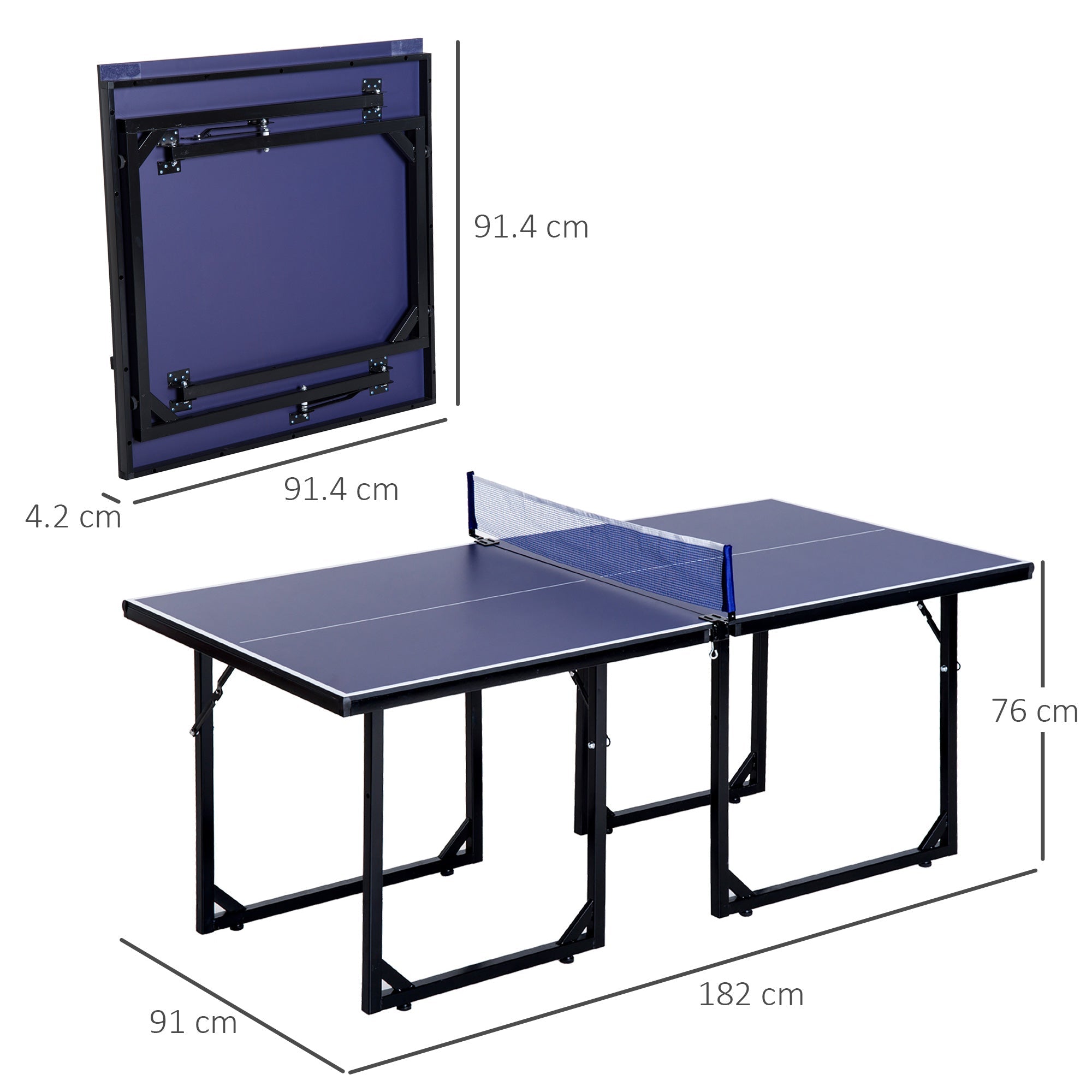 Foldable Ping Pong Table - Borgè