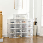 Mobile Mobile Modular Space Modular, 18 cubes 28x36x21 cm in plastic PP, white - Borgè
