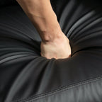 Homcom Campaign Relax Massive with remote control and 8 programs, reclination and footrests, 68x88x98cm, cream - Borgè