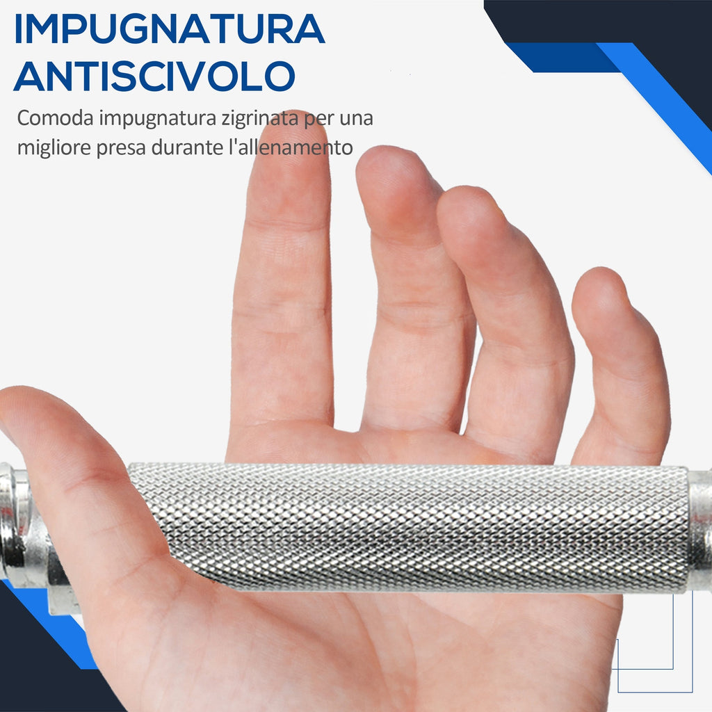 40kg Gym Dumbbell Set (4x5kg, 4x2.5kg, 4x1.5kg), Gym Weights with 12 Discs of 1.5kg, 2.5kg, 5kg, Փ25mm, for Home Training - Borge' Group Limited