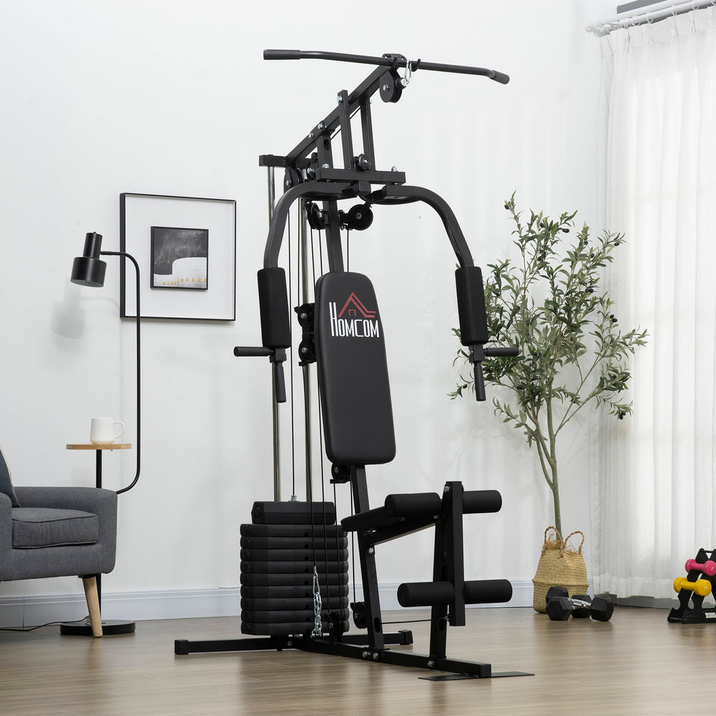 Fitness Station with 45kg Weights (135x103x210cm) - Borge' Group Limited