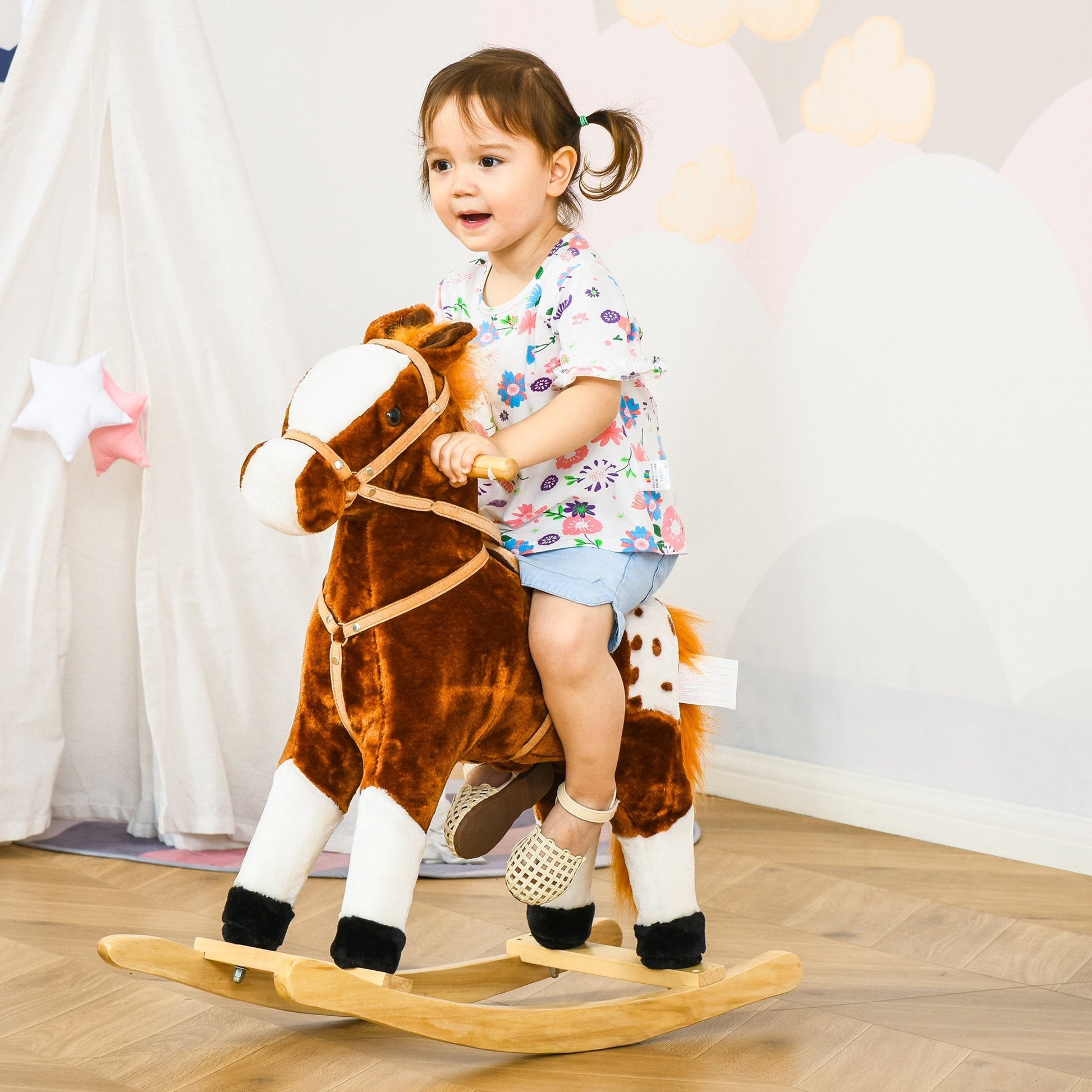 Brown Rocking Horse | 3+ Years - Borgè