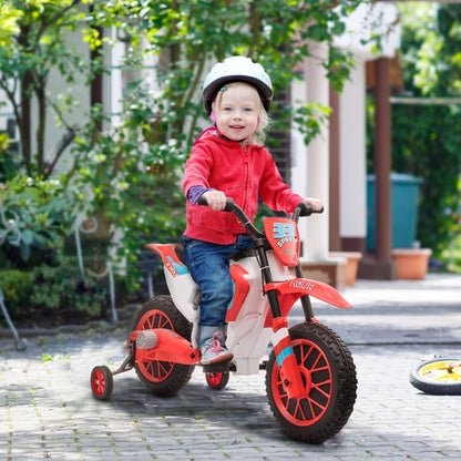 electric cross motorcycle for children for 3-5 years - red - Borgè