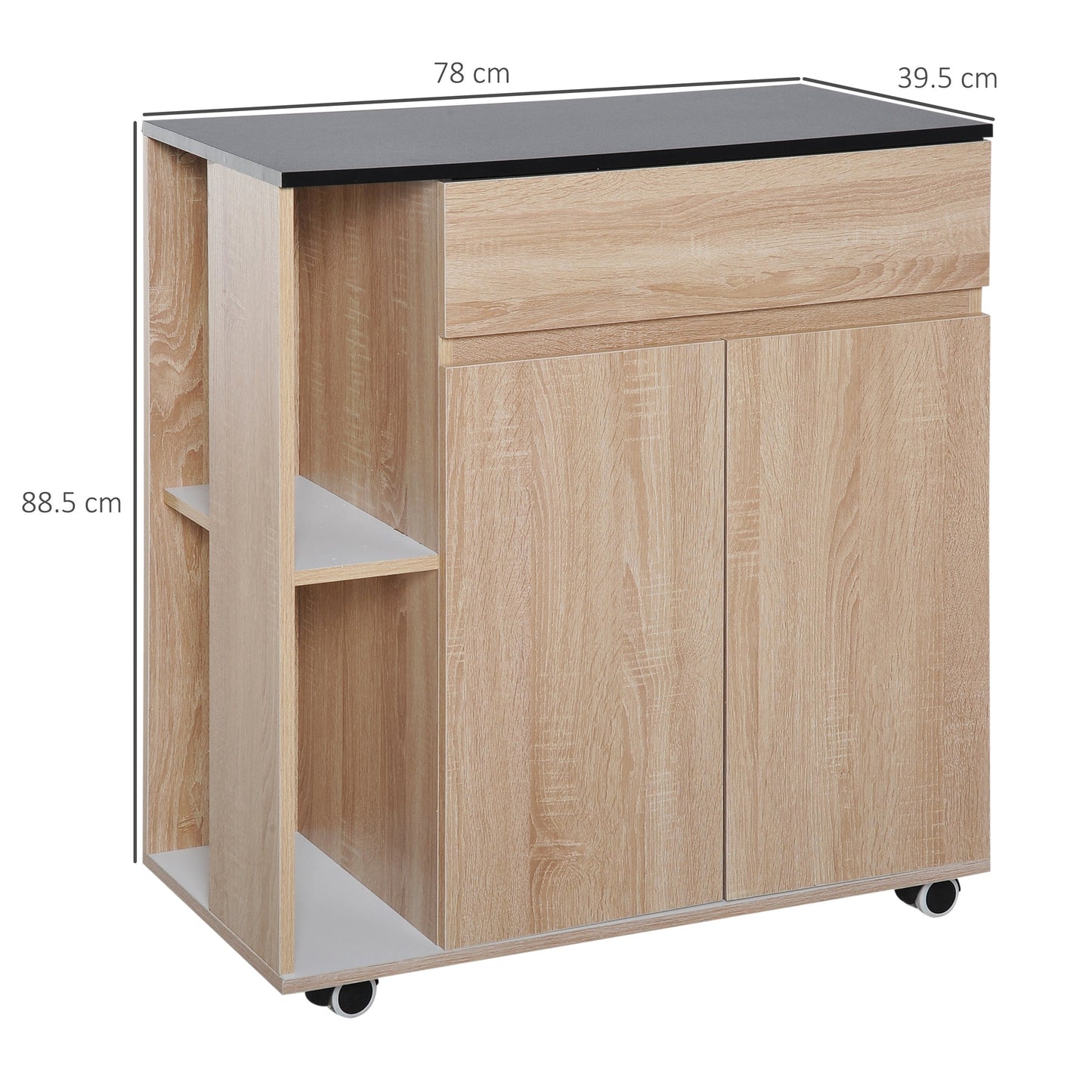 Kitchen Cabinet With Wooden Cabinet Drawers - Borgè