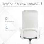Ergonomic office chair winner with adjustable height and tilt function, 62x56x110-119.5 cm - Borgè