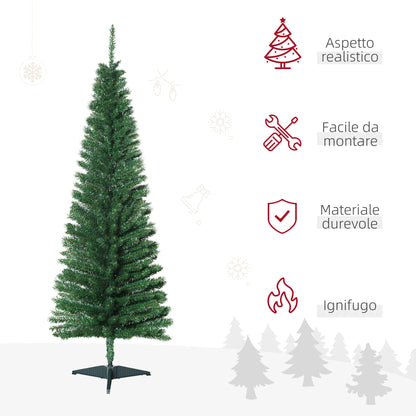 150cm Christmas tree artificial pine with branches 294 Removable folding base - Borgè