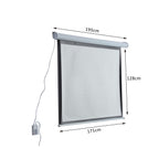 Screen Motorized Projecter / Home Cinema 84'' White | - Borgè