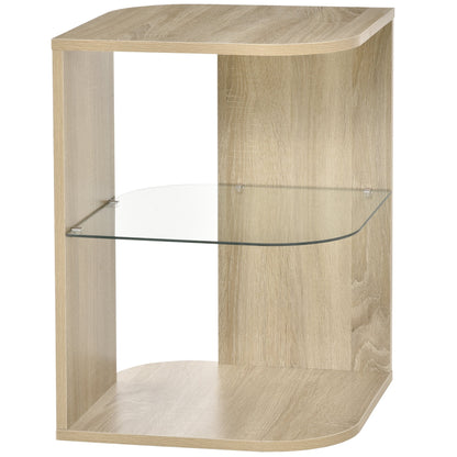 GRETA | Modern Wooden Living Room Table / Unit | 40x40x56cm - Borgè