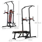 Folding and multipurpose station for steel training with tractions and Roman chair and chair - Borge' Group Limited