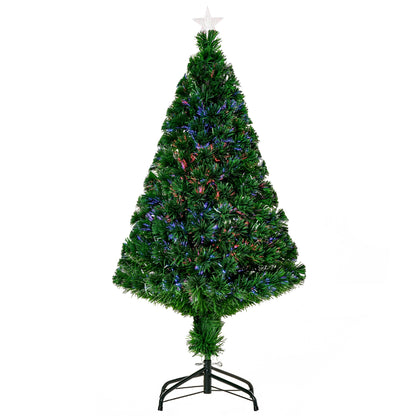 Artificial Fiber Optical Christmas Tree With Foln Pvc Support 120cm - Borgè