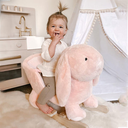 Rocking Pink Rabbit | 18-36 months - Borgè