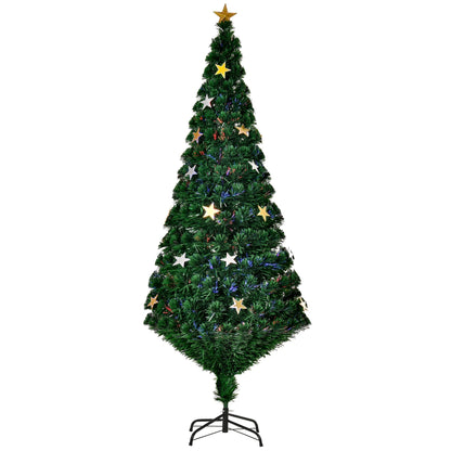 ABETE Christmas Tree with 27 Stars with LED | 180cm - Borgè