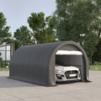 Garden Tent for Car and tools with hinge entrance, stakes and ropes, 500x300x240 cm - Borge' Group Limited