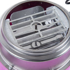 Homcom PP Cotton Crilted Machine In PP, Stainless Steel and Aluminum 450W 27 x 26 x 18cm Rosa - Borgè