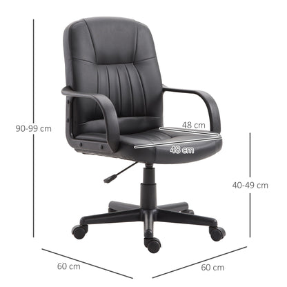 Black Ergonomic Office Chair - Borgè