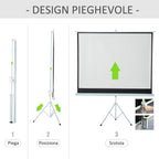 Projection Screen 84'' - Borgè