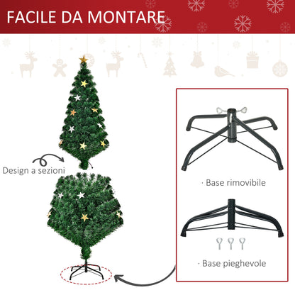 ABETE Christmas Tree with 27 Stars with LED | 180cm - Borgè