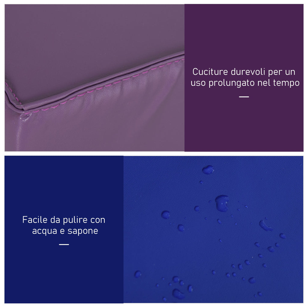 Set 12 Soft cubes game for educational children from 2 years up, 20x20x20cm, multicolor - Borgè