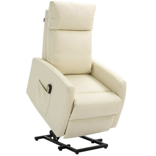 Armchair Lift with remote control and backrest at 145 °, cream -like similar - Borgè