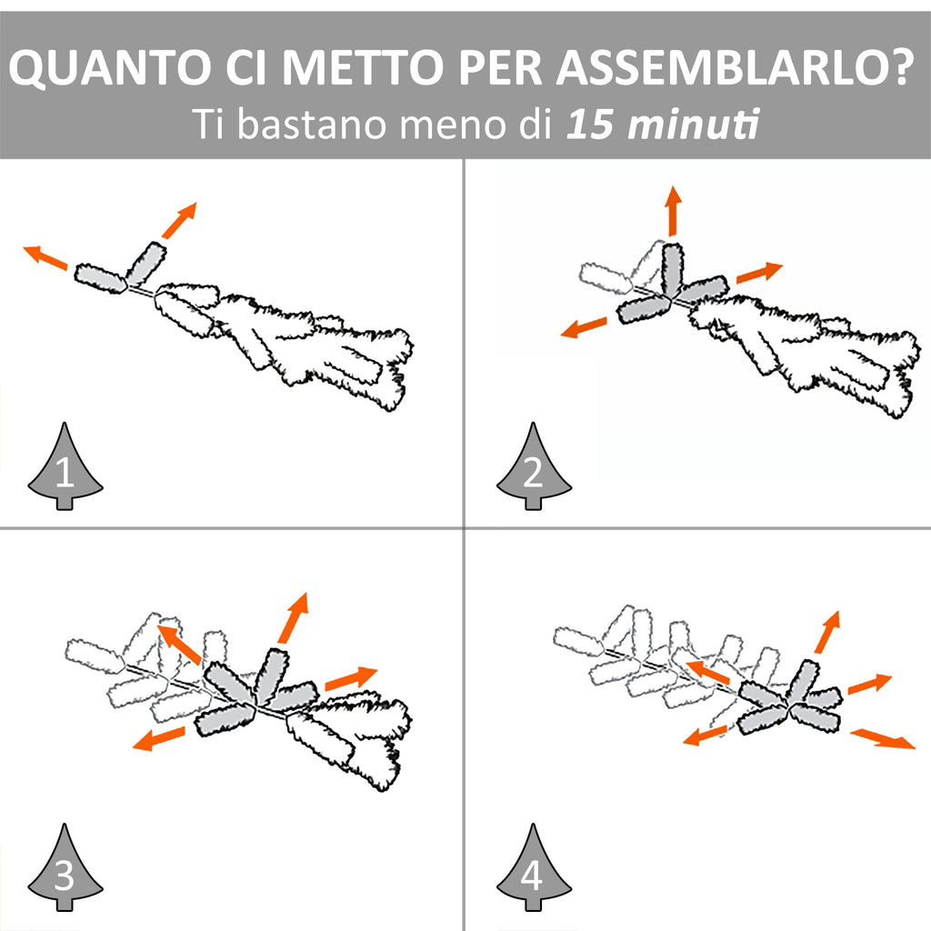 Mini Christmas Tree (45cm) - Borgè