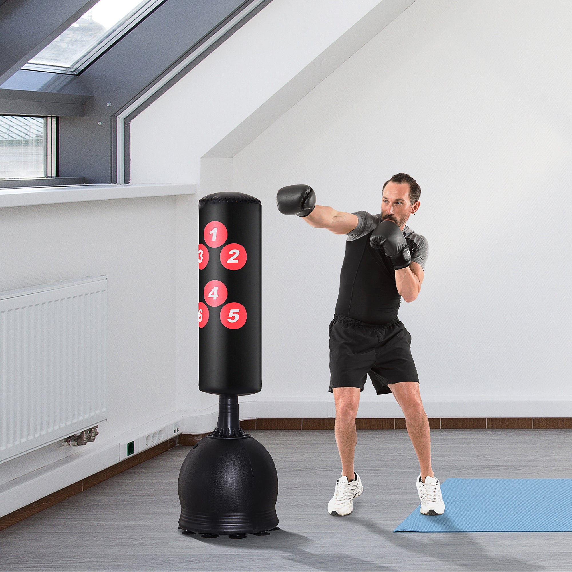 Boxing Punching Bag (50x50x165cm) - Borge' Group Limited