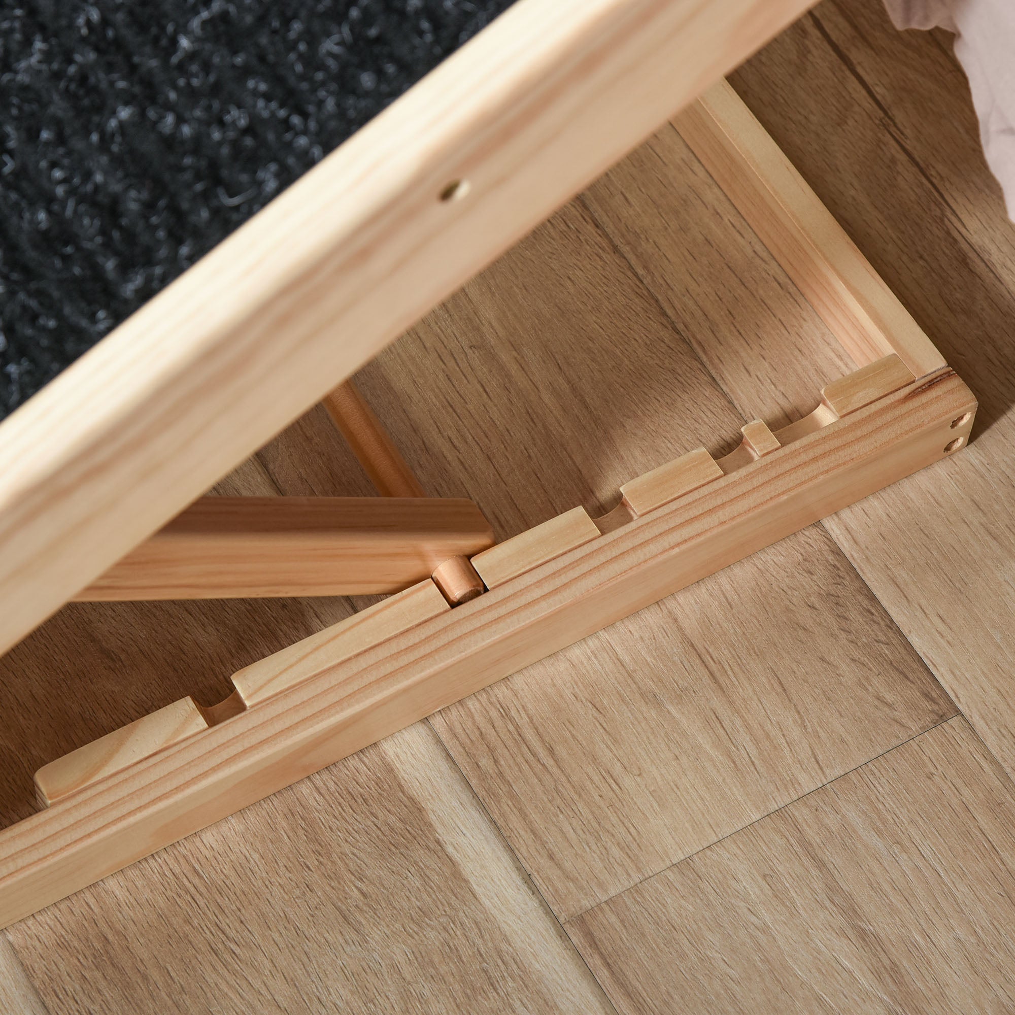 Pawhut ramp for dogs and cats up to 75kg folding non -slip and adjustable folding - Borgè