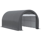 Garden Tent for Car and tools with hinge entrance, stakes and ropes, 500x300x240 cm - Borge' Group Limited