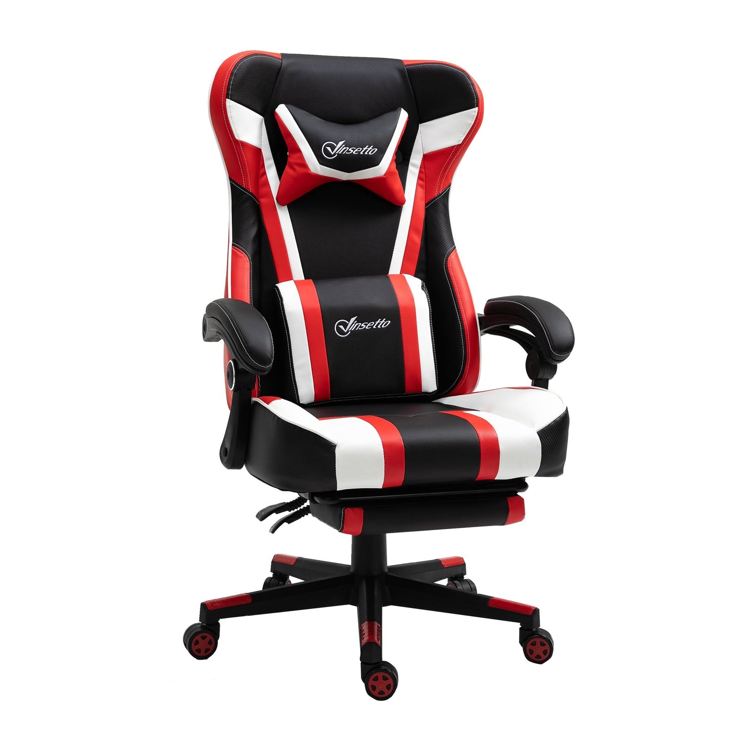 Gaming or office armchair winer, reclining racing chair, adjustable height, 69x63x122-132 cm