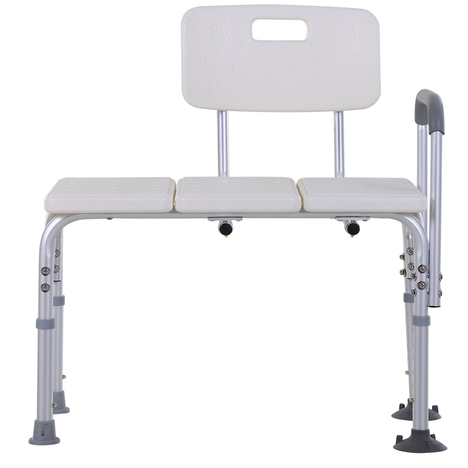 shower chair and tub adjustable height 6 non-slip levels 79x57x80-92cm - Borgè