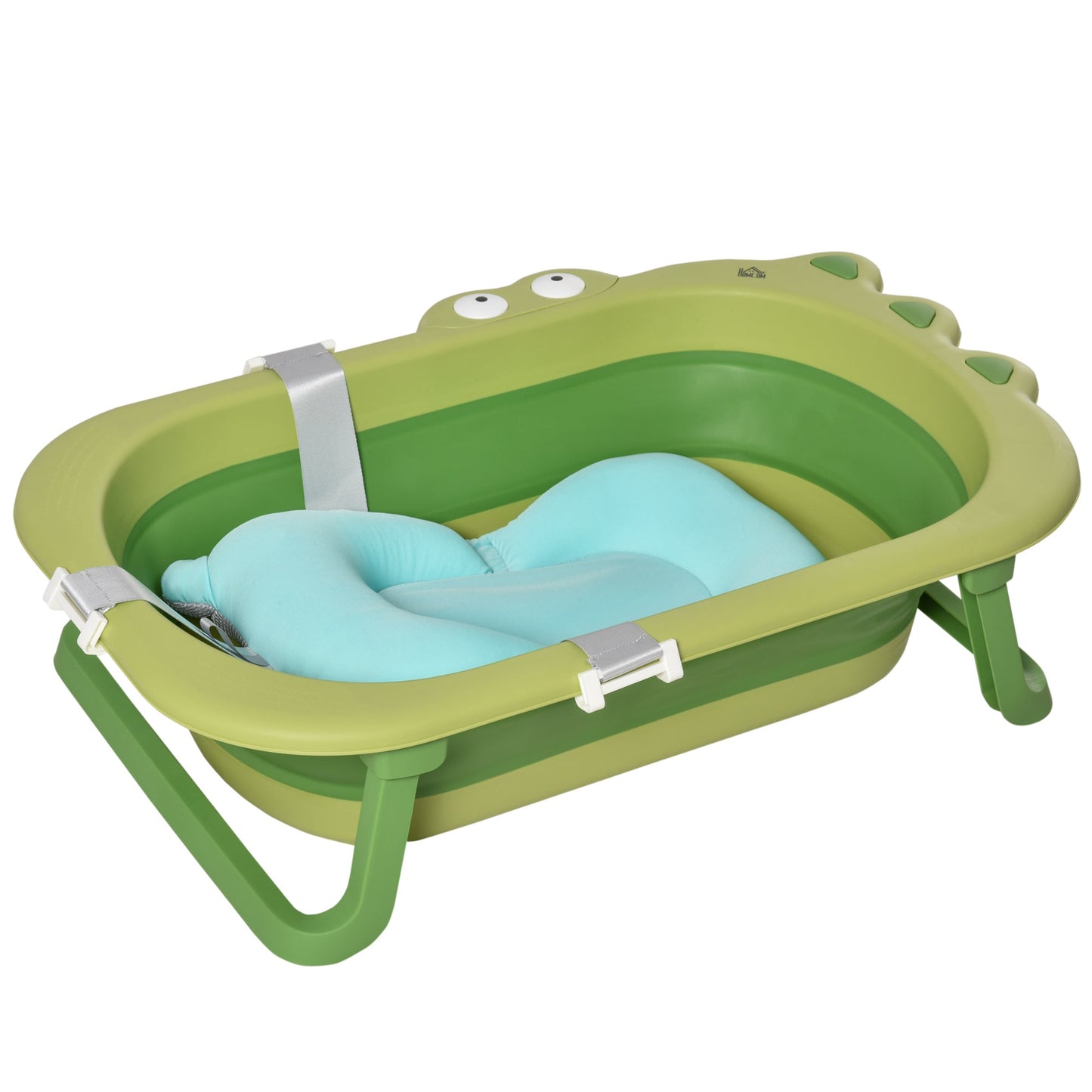 Folding bath tray for children 0-3 years - Green