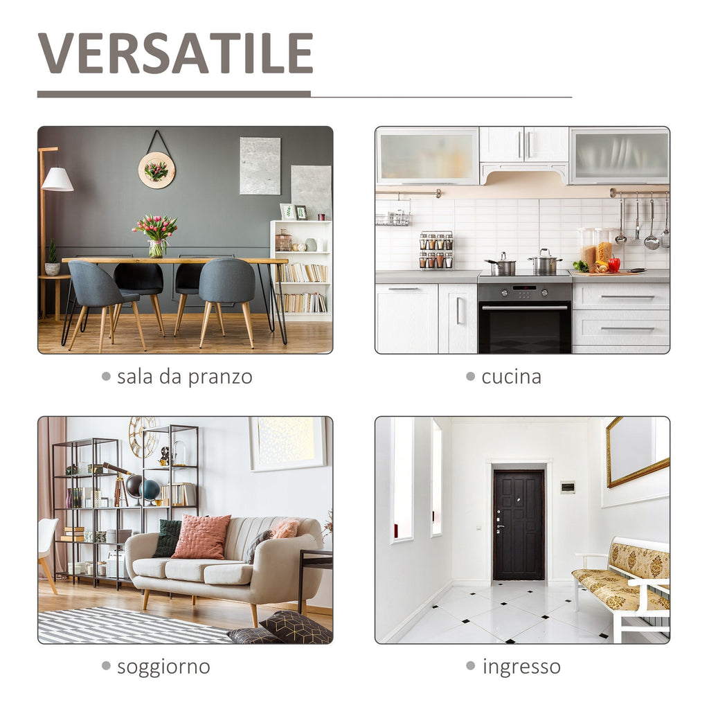 Homcom industrial style kitchen belief Vintage pantry - Borgè