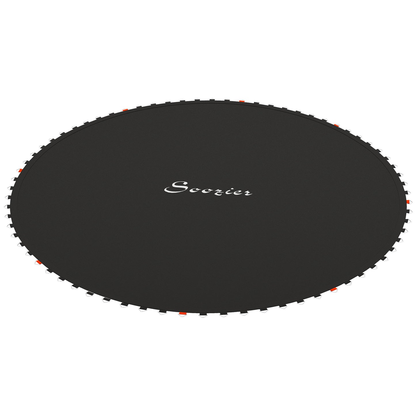 SPORTNOW Elastic spare carpet for 3M trampoline with 8 seams and anti -UV, black coating - Borgè