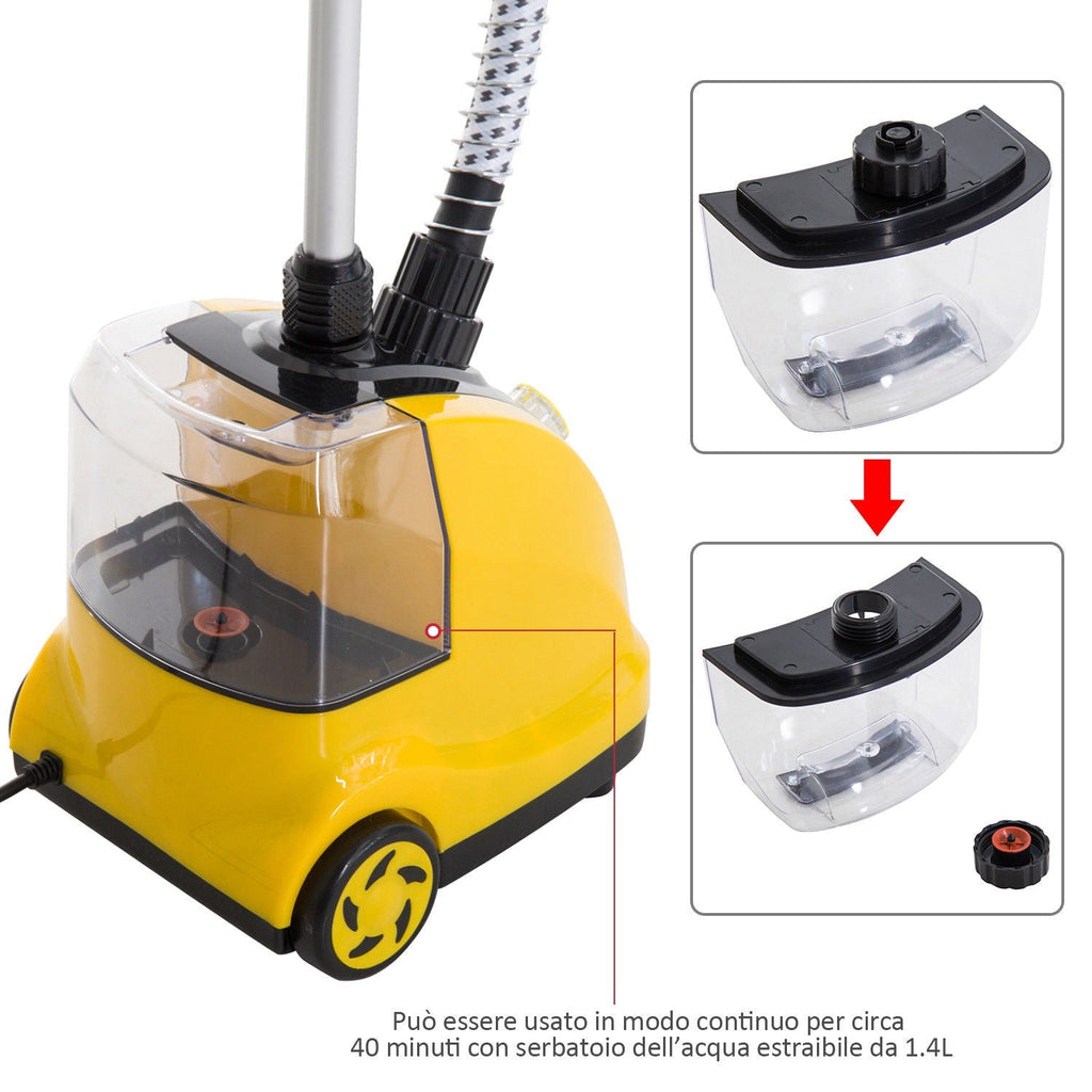 Vapor Stratic Domestic Steam Professional Domestic 1.4L Power 1950W - Borgè