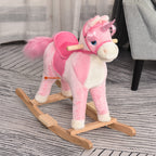 Super Pink Rocking Horse | 36-72 Months - Borgè