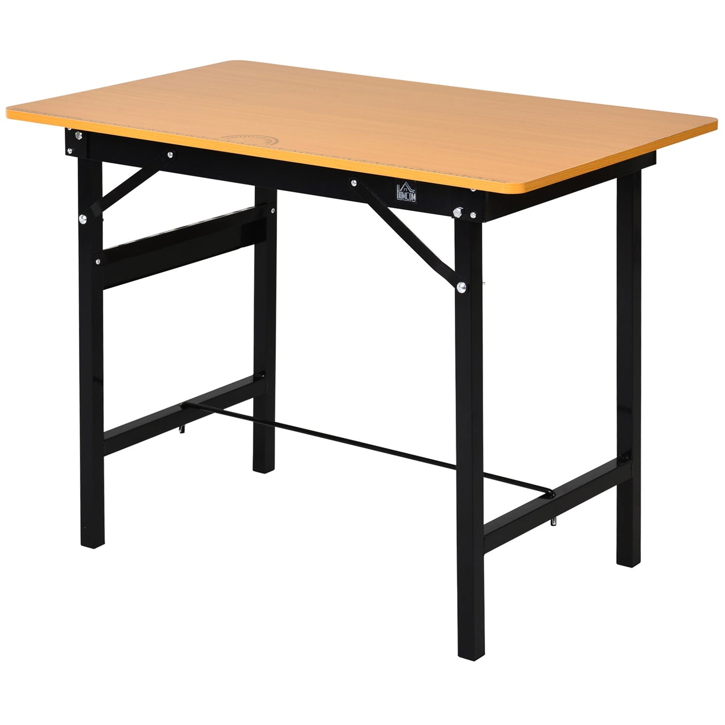 Foldable Work Table For DIY in steel and MDF 100L x 60p x 75.5acm