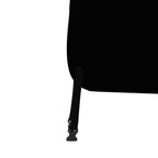 SPORTNOW Cover Ping Pong 257x153x5 cm in black polyethylene with buckles and hinges included - Borgè